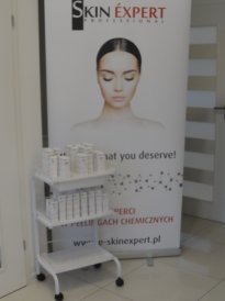 Prezentacja kosmetyków Skin Expert.