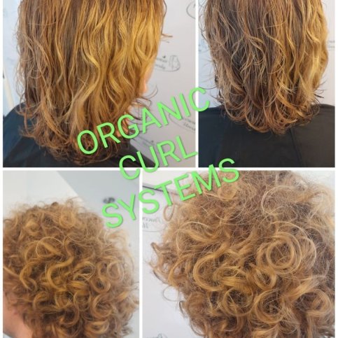Organic curl włosy średnie 